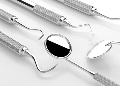イメージ:患者様のお口に入る器具は使用後、全て滅菌します。